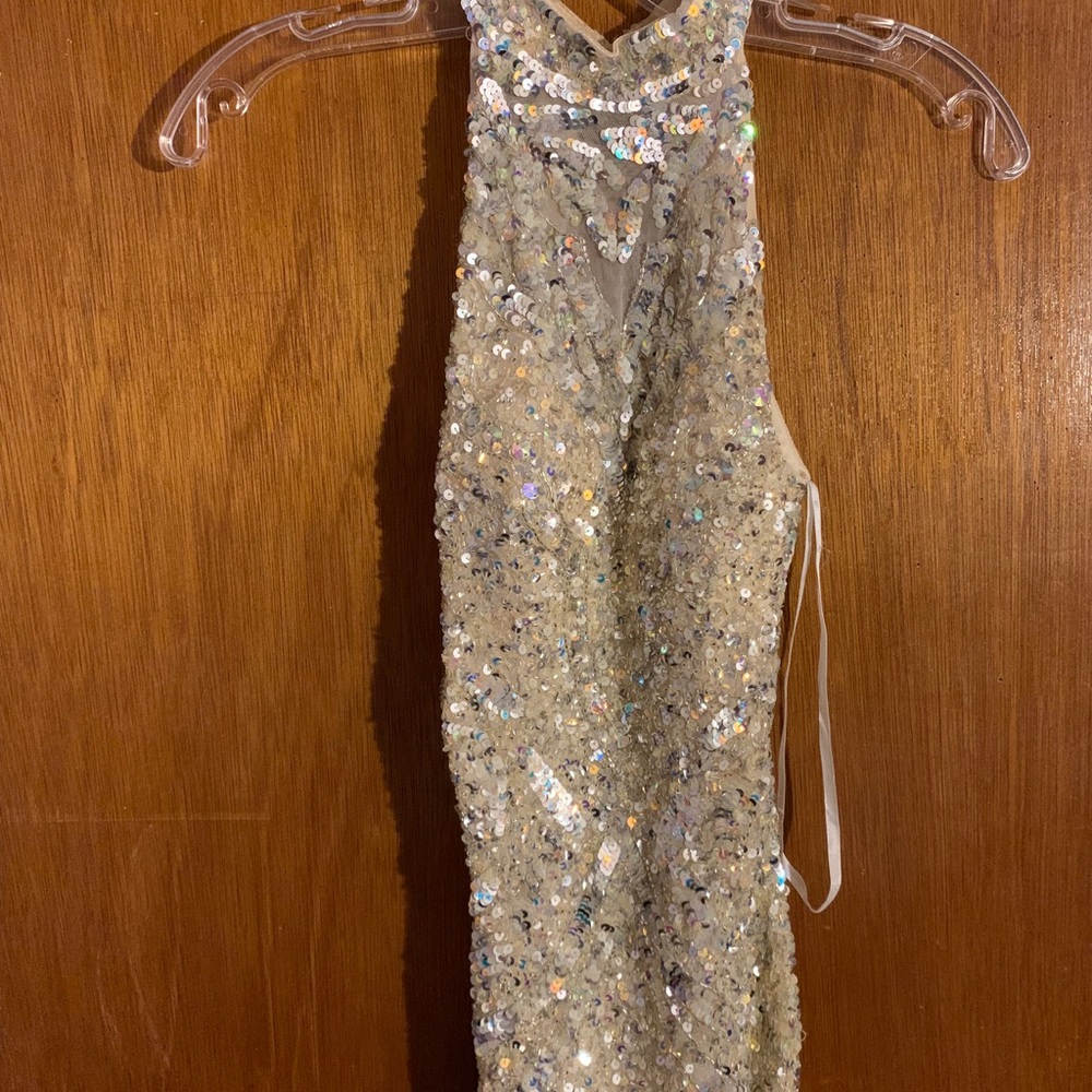 Sequin prom dress